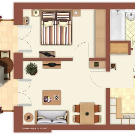 Strandpalais/meerblick アパート ロストック